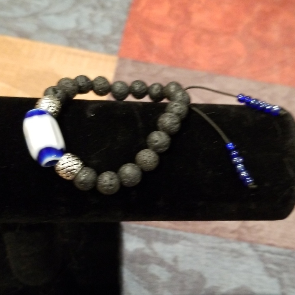 . Lava stone bracelet